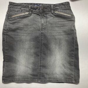 Gap “Stretch” Women’s Pencil-Style Skirt, Size 1, Faded Gray